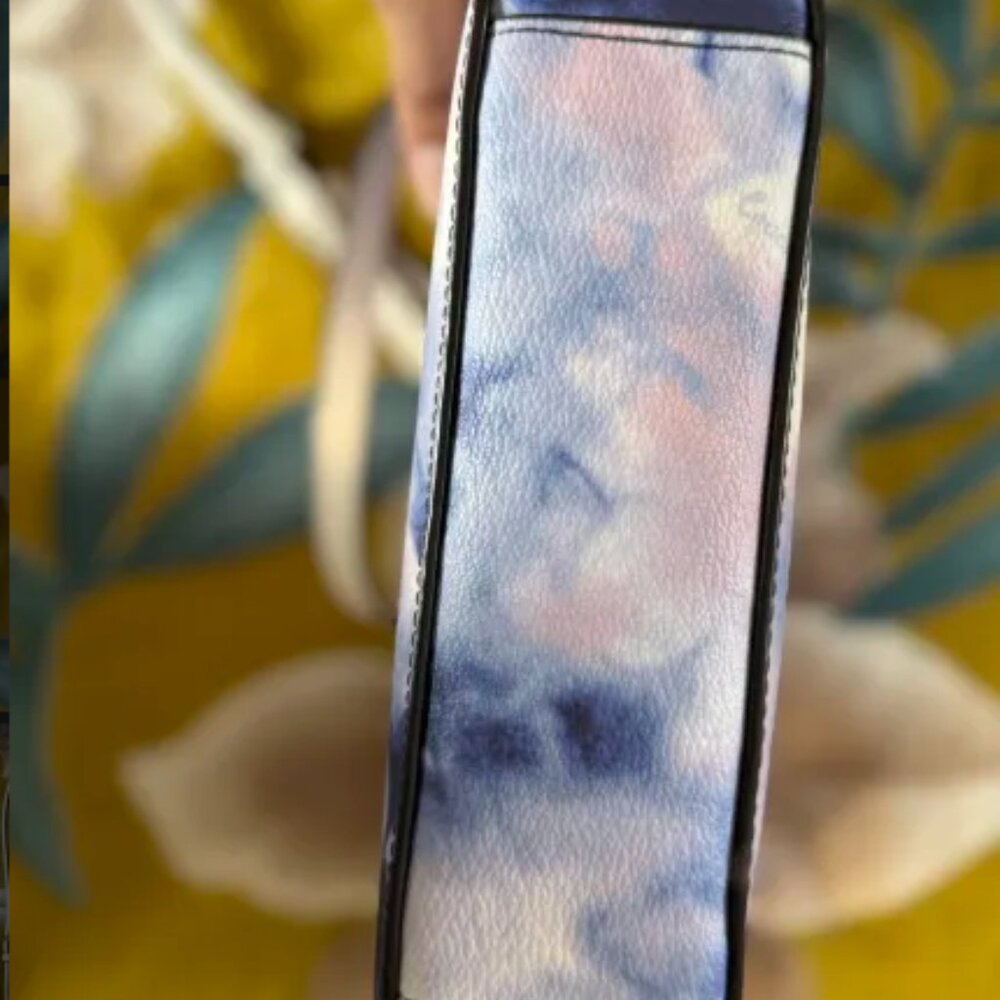 Coach Blue Tie-Dye Crossbody Bag - Picture 14 of 16